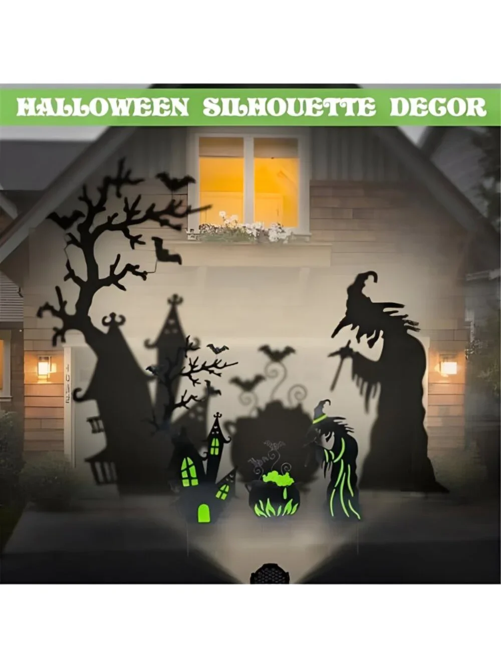 Outdoor Halloween Yard Signs Decorations, 3 Pack Halloween Yard Stakes